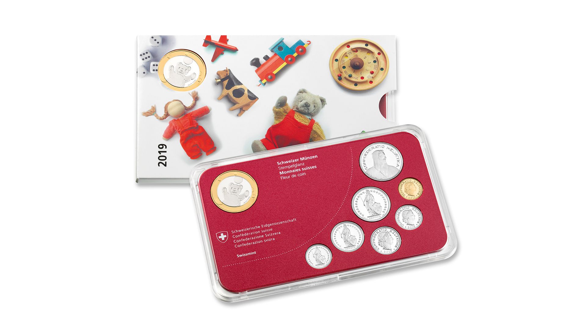 Münzsatz «Baby» 2019, Stempelglanz