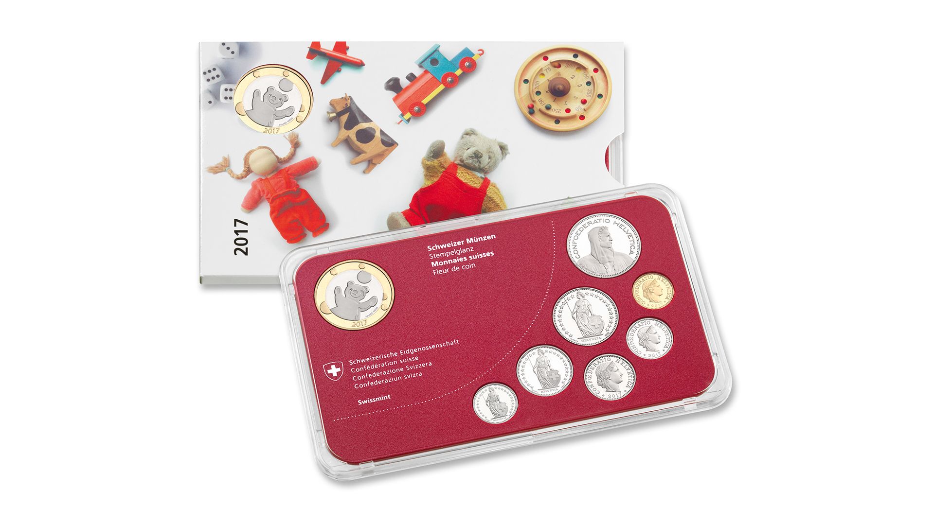 Münzsatz «Baby» 2017, Stempelglanz