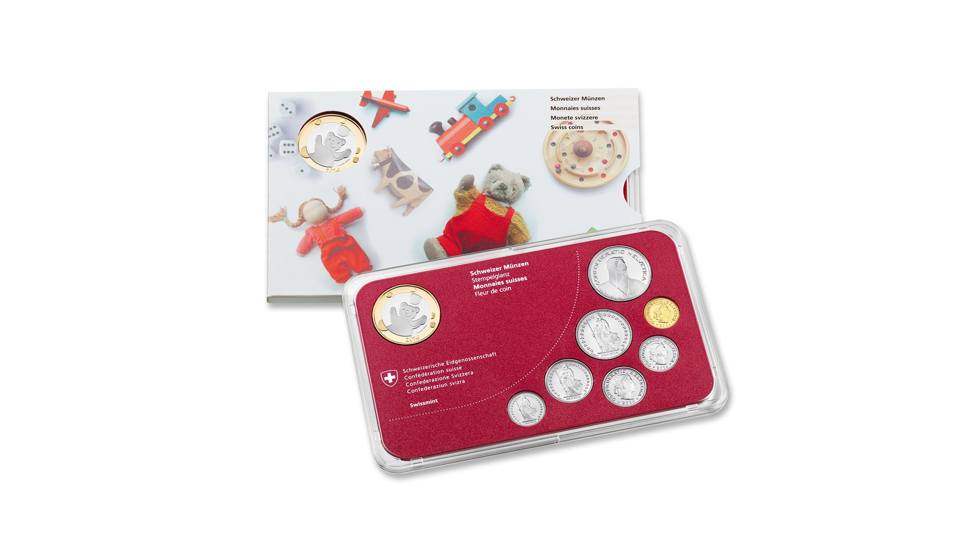 Münzsatz «Baby» 2014, Stempelglanz