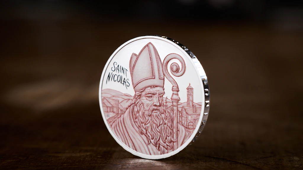 Silbermünze «Sankt Nikolaus»